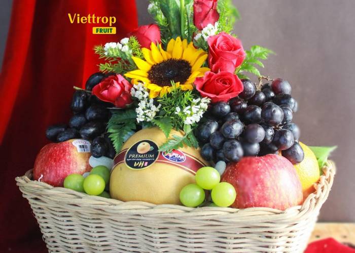 Giỏ hoa quả 300k - Viettropfruits